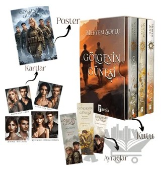 Gölgenin Güneşi Serisi Kutulu Set – Meryem Soylu – Parola Yayınları kitap kapağı