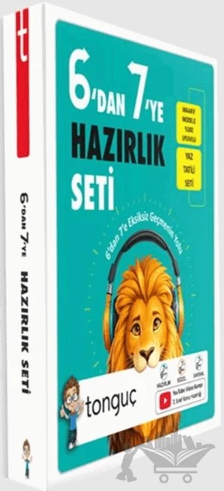 6 dan 7 ye Hazırlık Seti – Kolektif – Tonguç Akademi kitap kapağı