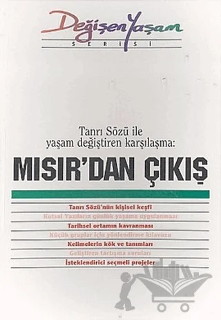 Mısır’dan Çıkış Tanrı Sözü ile Yaşam Değiştiren Karşılaşma – Derleme – Haberci Basın Yayın kitap kapağı