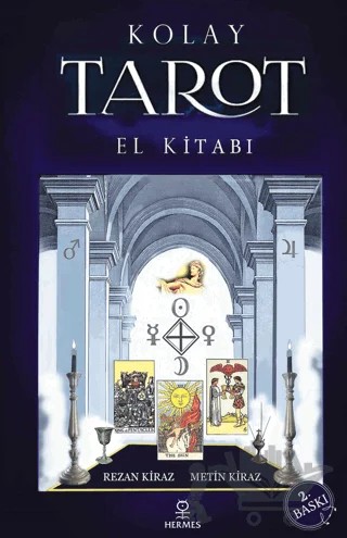 Kolay Tarot El Kitabı – Rezan Kiraz, Metin Kiraz – Hermes Yayınları kitap kapağı