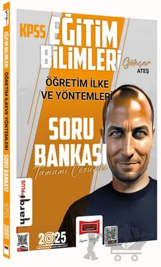 2025 KPSS Eğitim Bilimleri Tamamı Çözümlü Öğretim İlke ve Yöntemleri Soru Bankası – Gökçer Ateş – Yargı Yayınevi kitap kapağı