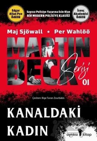 Kanaldaki Kadın - Martin Beck Serisi 1 – Maj Sjöwall, Per Wahlöö – Ayrıksı Kitap kitap kapağı