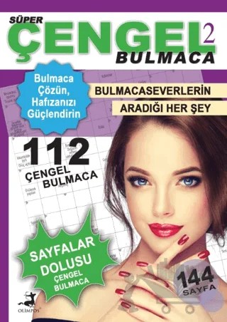 Süper Çengel Bulmaca - 2 – Kolektif – Olimpos Yayınları kitap kapağı