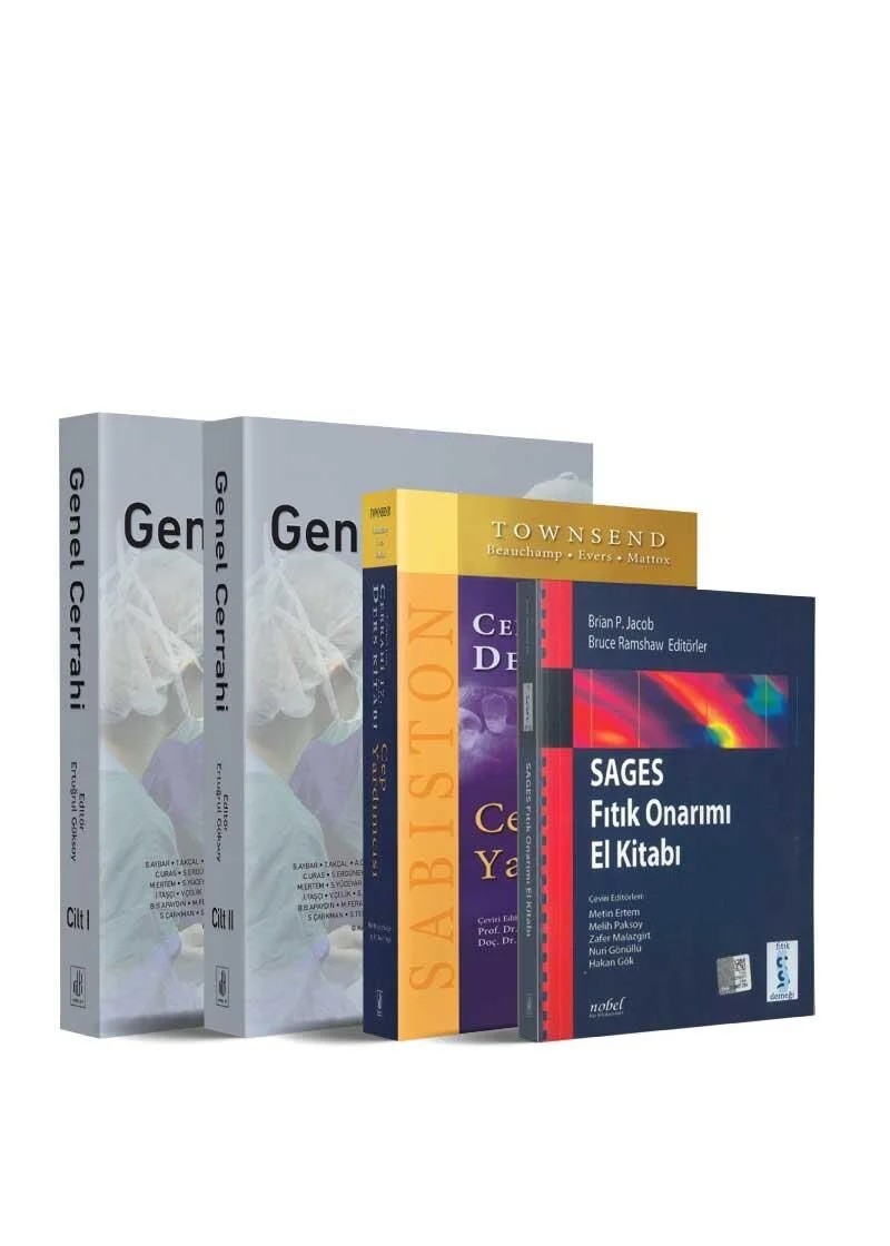 Genel Cerrahi Seti – Nobel Tıp Kitabevi kitap kapağı