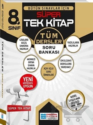 8. Sınıf Tüm Dersler Soru Bankası – Kolektif – Evrensel İletişim Yayınları kitap kapağı