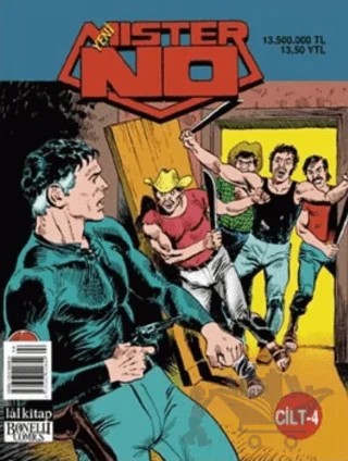 Yeni Mister No Cilt: 4 – Lal Kitap kitap kapağı