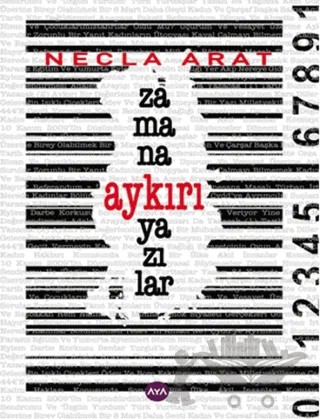 Zamana Aykırı Yazılar – Necla Arat – Aya Kitap kitap kapağı