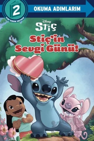 Disney Stiç - Stiç’in Sevgi Günü! – Tim McCanna – Beta Kids kitap kapağı