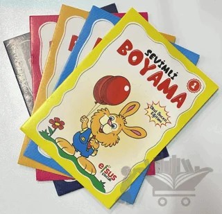 Sevimli Boyama Seti (5 Kitap) – Kolektif – Efsus Yayınları kitap kapağı