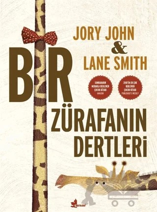 Bir Zürafanın Dertleri – Jory John – Çınar Yayınları kitap kapağı