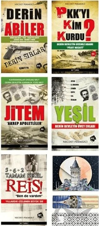 Derin Devlet Seti (5 Kitap Takım) – Necdet Pekmezci – Kripto Basım Yayın kitap kapağı