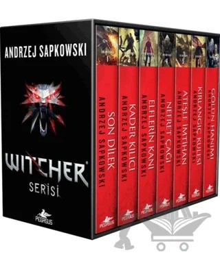 The Witcher Serisi Kutulu Set (7 Kitap) – Andrzej Sapkowski – Pegasus Yayınları kitap kapağı