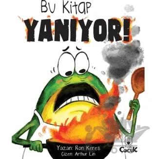 Bu Kitap Yanıyor! – Ron Keres – Floki Çocuk kitap kapağı