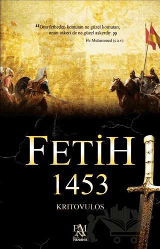 Fetih 1453 – Kritovulos – Panama Yayıncılık kitap kapağı