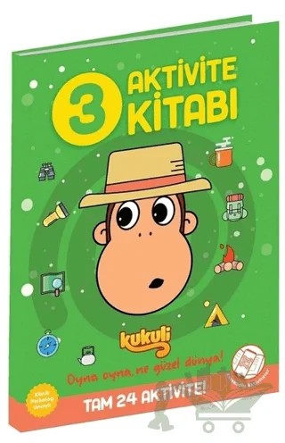 Kukuli Aktivite Kitabı - 3 – Buket Kurt, Serhat Akdeniz – Beta Kids kitap kapağı
