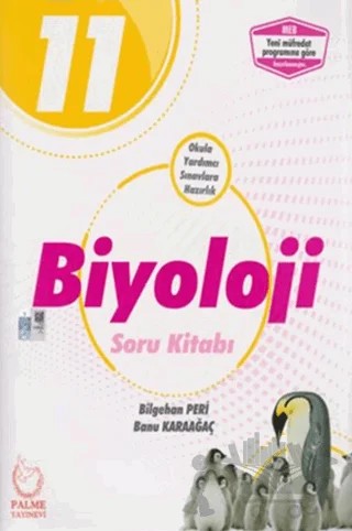 Palme 11. Sınıf Biyoloji Soru Kitabı – Banu Karaağaç, Bilgehan Peri – Palme Yayınları kitap kapağı