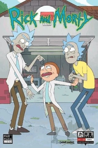 Rick and Morty 3 – Zac Gorman – Marmara Çizgi kitap kapağı