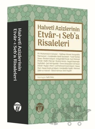 Halveti Azizlerinin Etvar-ı Seb'a Risaleleri – Fatih Yıldız – Büyüyen Ay Yayınları kitap kapağı