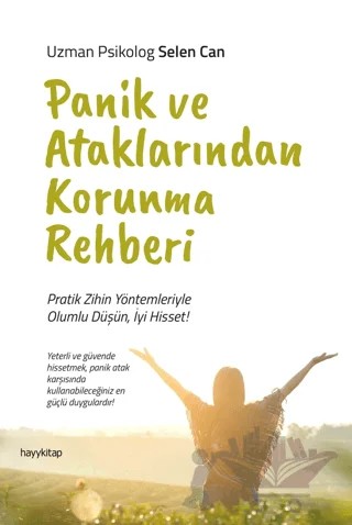 Panik ve Ataklarından Korunma Rehberi – Selen Can – Hayykitap kitap kapağı