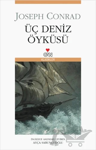 Üç Deniz Öyküsü – Joseph Conrad – Can Yayınları kitap kapağı