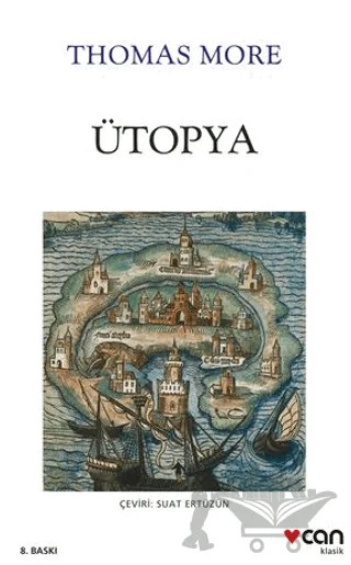 Ütopya – Thomas More – Can Yayınları kitap kapağı
