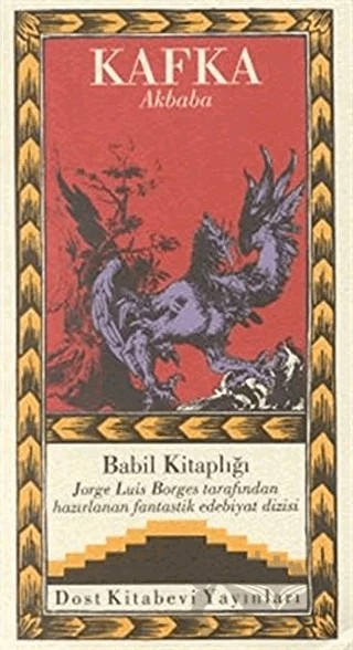 Akbaba – Franz Kafka – Dost Kitabevi Yayınları kitap kapağı