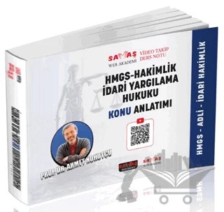 Adli-İdari Hakimlik HMGS İdari Yargılama Hukuku Konu Anlatımı – Ahmet Nohutçu – Savaş Yayınevi kitap kapağı