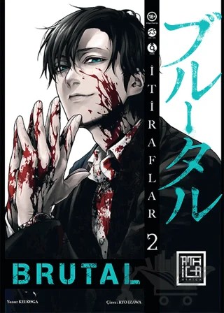 Brutal 2 – Kei Koga – Athica Yayınları kitap kapağı