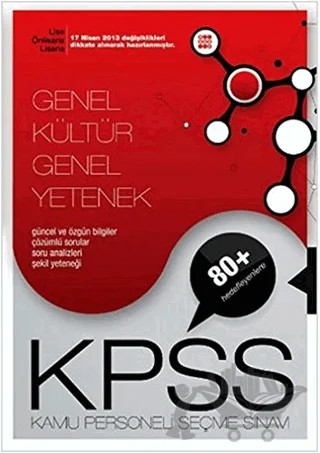 KPSS Genel Kültür Genel Yetenek Lise -Önlisans Konu Anlatımlı Tek Kitap +80 Hedefleyenlere – Kolektif – Dokuz Yayınları kitap kapağı