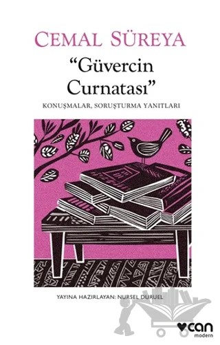 Güvercin Curnatası: Konuşmalar, Soruşturma Yanıtları – Cemal Süreya – Can Yayınları kitap kapağı