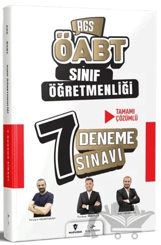 2027 MEB-AGS ÖABT Sınıf Öğretmenliği Tamamı Çözümlü 7 Deneme Sınavı – Hüseyin Küçüksubaşı, Furkan Rençber, Gazi Karabulut – Dizgi Kitap kitap kapağı