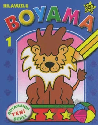 Kılavuzlu Boyama - 1 – Kolektif – Doğan Egmont Yayıncılık kitap kapağı
