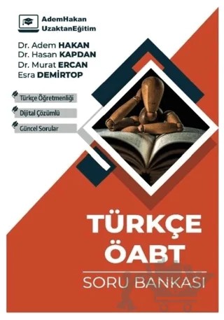 ÖABT Türkçe Soru Bankası – Adem Hakan, Hasan Kapdan, Murat Ercan, Esra Demirtop – Adem Hakan kitap kapağı