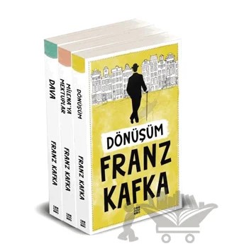 Franz Kafka 3'lü Set (3 Kitap Takım) – Franz Kafka – Dokuz Yayınları kitap kapağı