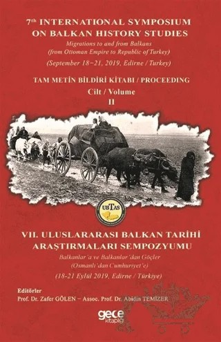 Balkan Tarihi Araştırmaları Cilt: 2 – Abidin Temizer, Zafer Gölen – Gece Kitaplığı kitap kapağı
