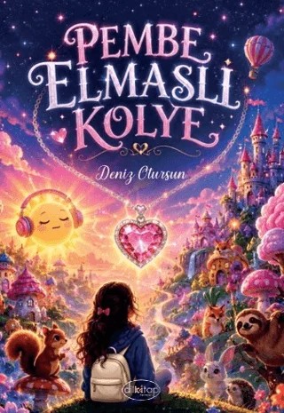 Pembe Elmaslı Kolye – Deniz Otursun – Dilkitap Yayınları kitap kapağı