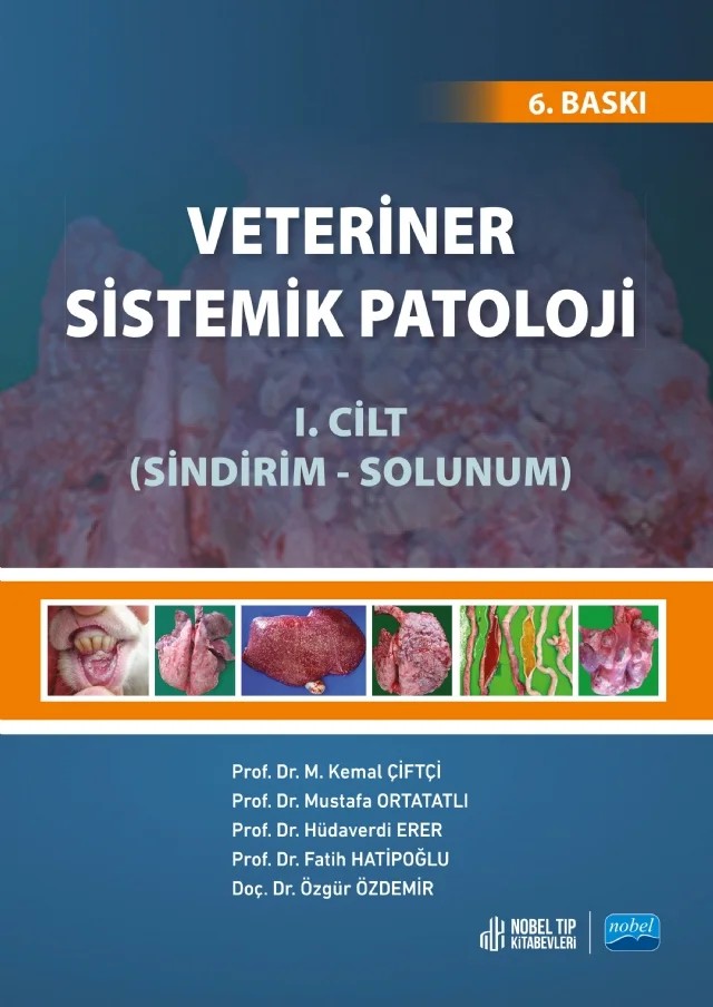 Veteriner Sistemik Patoloji - Cilt 1 – M. Kemal Çiftçi, Hüdaverdi Erer – Atlas Yayınevi kitap kapağı