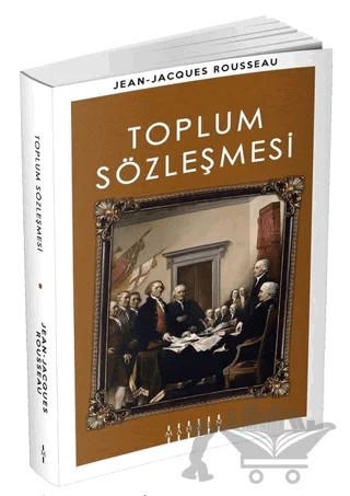Toplum Sözleşmesi – Jean Jacques Rouesseau – Mahzen Yayıncılık kitap kapağı