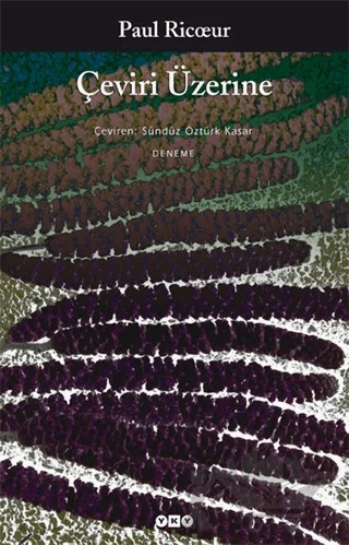 Çeviri Üzerine – Paul Ricoeur – Yapı Kredi Yayınları kitap kapağı