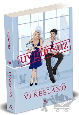 Uygunsuz – Vi Keeland – Pukka Yayınları kitap kapağı