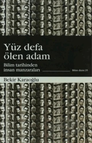 Yüz Defa Ölen Adam – Bekir Karaoğlu – Evrim Yayınevi kitap kapağı