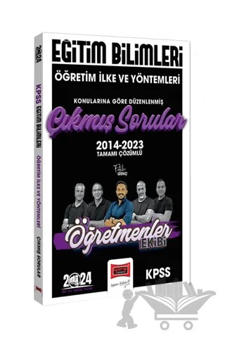 2024 KPSS Eğitim Bilimleri Öğretmenler Ekibi Öğretim İlke ve Yöntemleri Konularına Göre Çıkmış Sorular – Fatih Genç – Yargı Yayınevi kitap kapağı