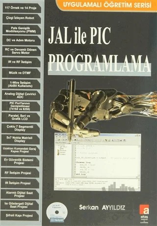 JAL ile PIC Programlama – Serkan Ayyıldız – Altaş Yayıncılık kitap kapağı