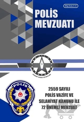 Polis Mevzuatı – Mehmet Er – Askeri Sınav Kitapları kitap kapağı