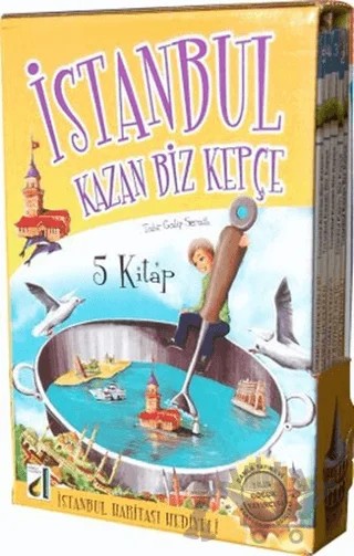 İstanbul Kazan Biz Kepçe (5 Kitap Takım) – Tahir Galip Seratlı – Damla Yayınevi kitap kapağı