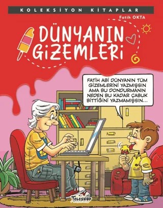 Dünyanın Gizemleri – Fatih Okta – Teleskop Popüler Bilim kitap kapağı