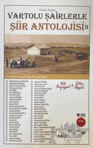 Dünden Bugüne Vartolu Şairlerle Şiir Antolojisi II – Veli Beyazgül, Çetin Akgül – Ada Yayınları kitap kapağı