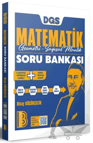 DGS Matematik Geometri Sayısal Mantık Soru Bankası – Olcay Küçükçelik – Benim Hocam Yayınları kitap kapağı