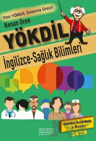 YÖKDİL İngilizce Sağlık Bilimleri – Kenan Ören – Astana Yayınları kitap kapağı