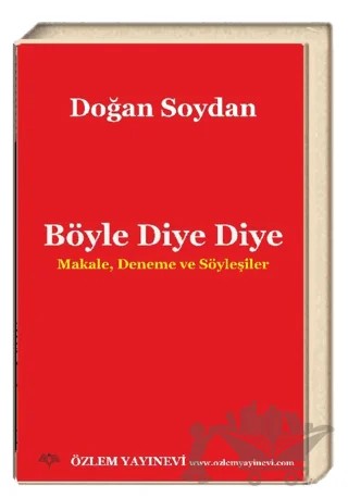 Böyle Diye Diye – Doğan Soydan – Özlem Yayınevi kitap kapağı